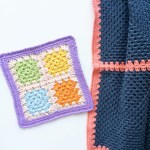 Simple Granny Square Potholder